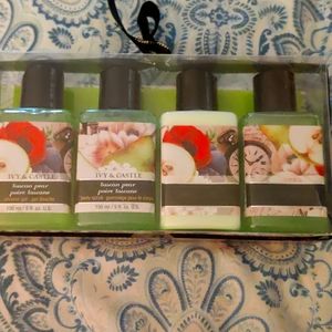 1 Shower Gel 1 Body lotion 1 Bubble bath 1 Body scrub